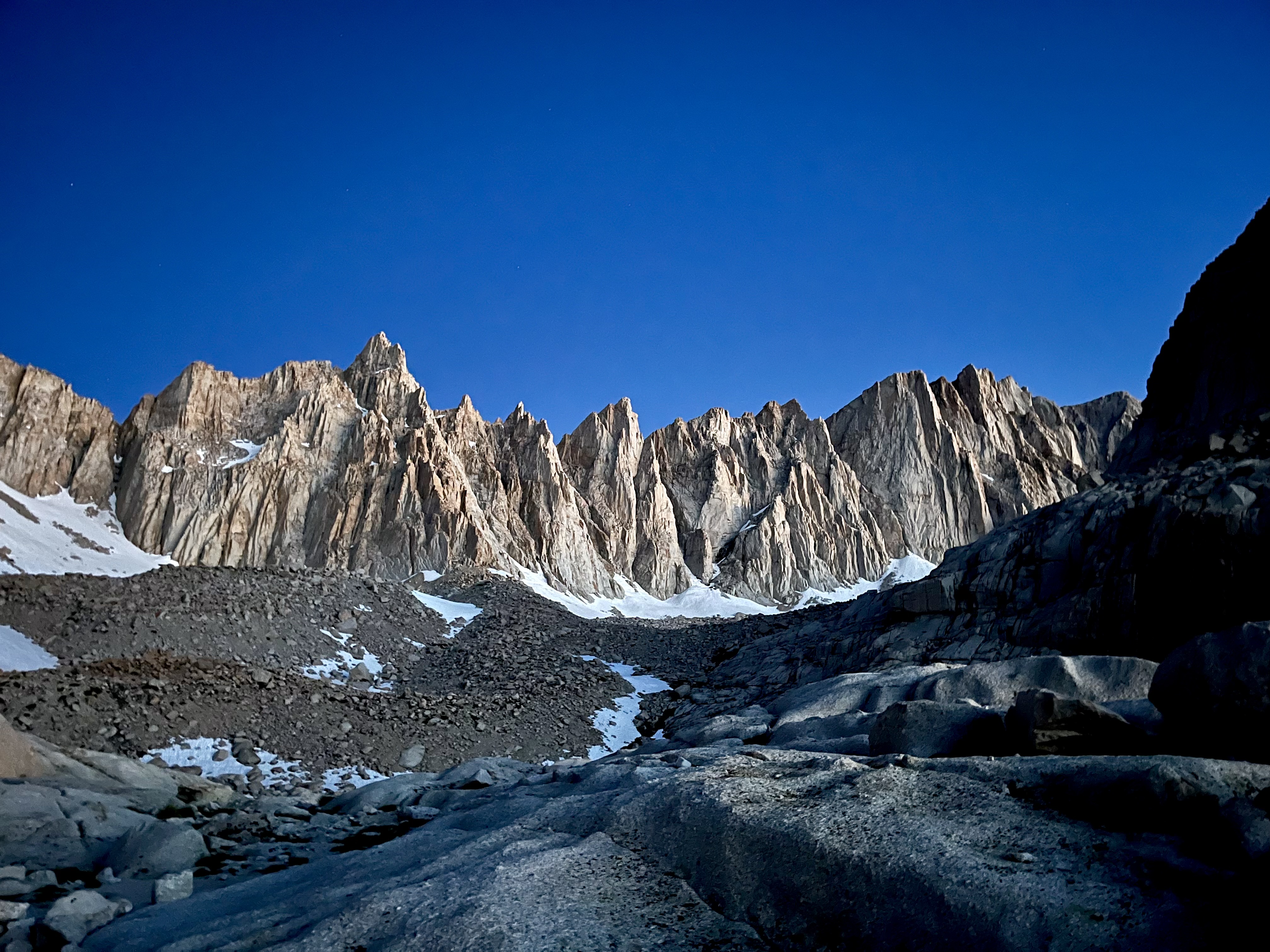 Notre ascension du mont Whitney